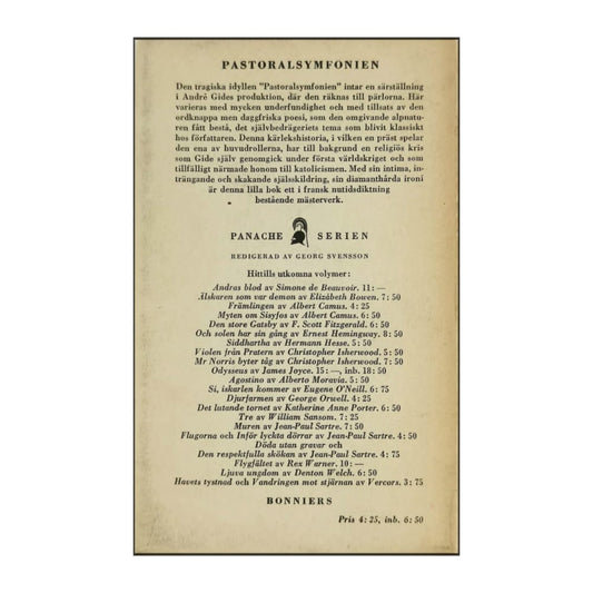 André Gide: Pastoralsymfonien