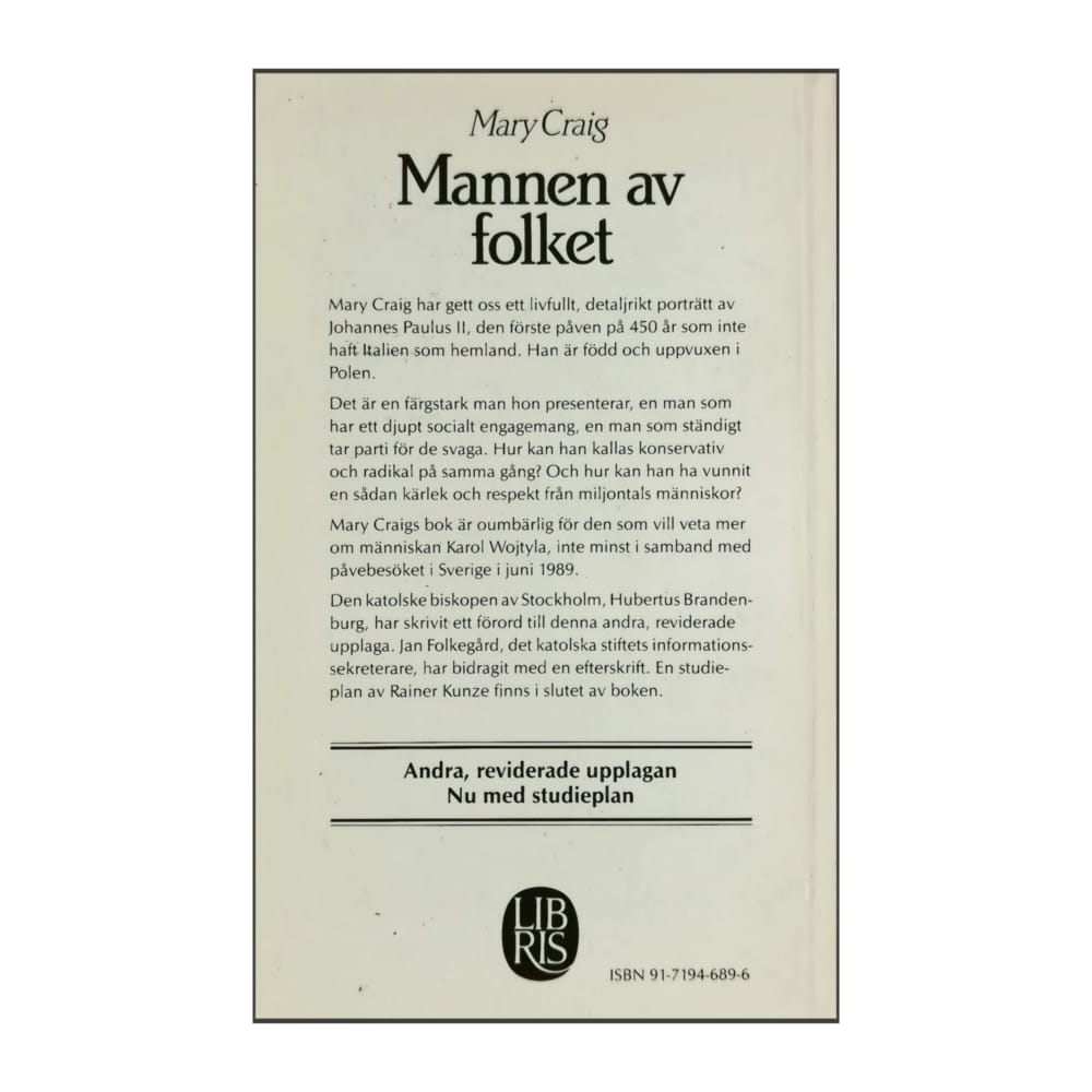 Mary Craig: Mannen Av Folket