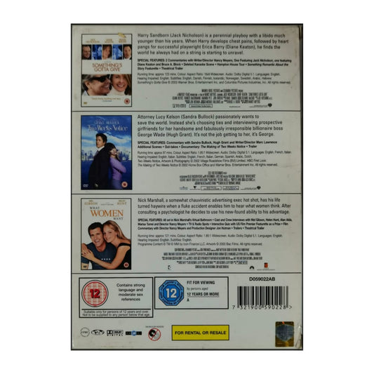 Something'S Gotta Give + Two Weeks Notice + What Women Want