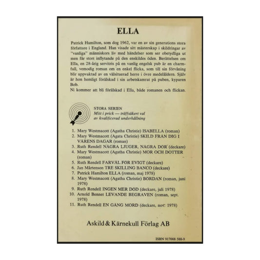 Patrick Hamilton: Ella