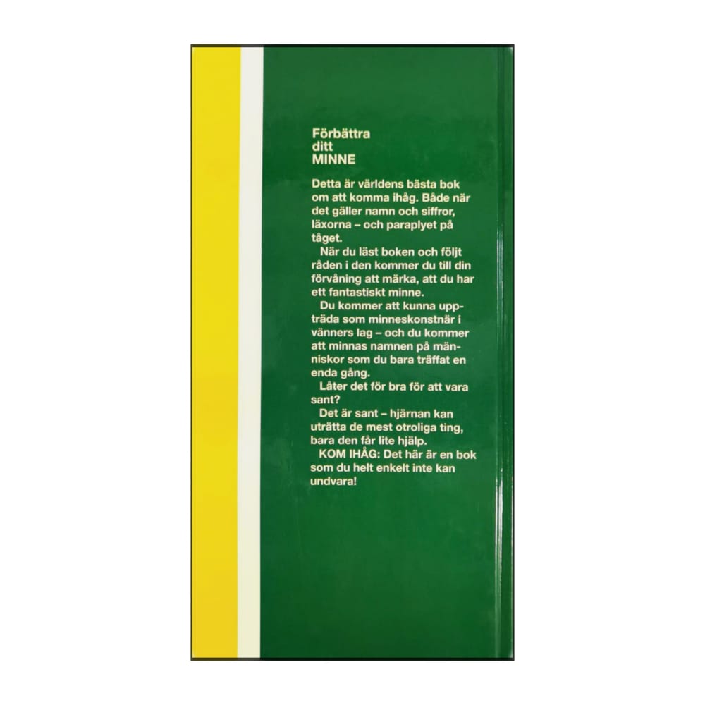 Peter Kjärsgård & Thomas Jarlöv: Förbättra Ditt Minne