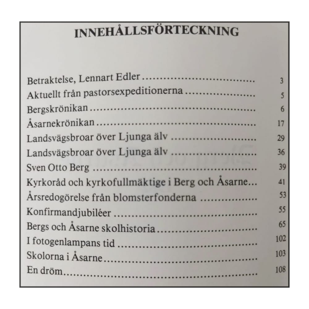 Berg Och Åsarne 1982 Nr 46
