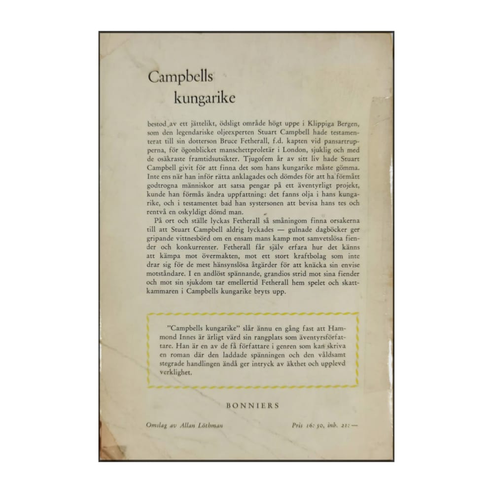 Hammond Innes: Campbells Kungarike