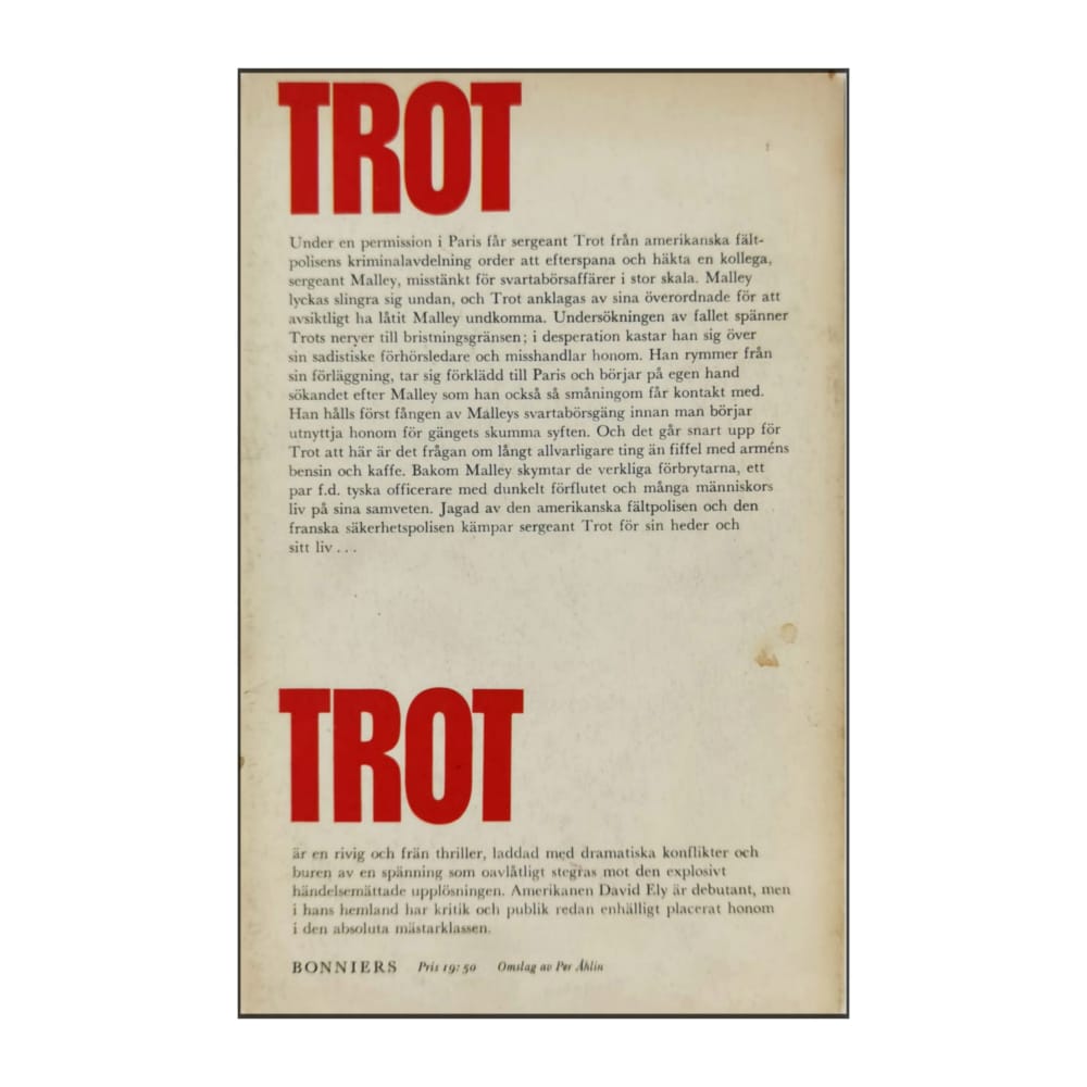 David Ely: Trot