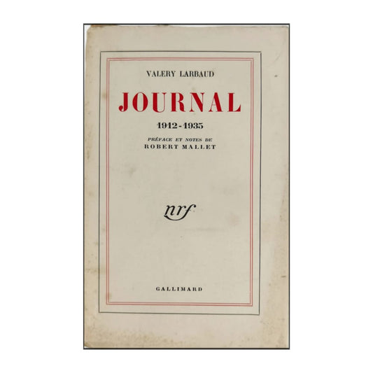 Valery Larbaud: Journal 1912-1935