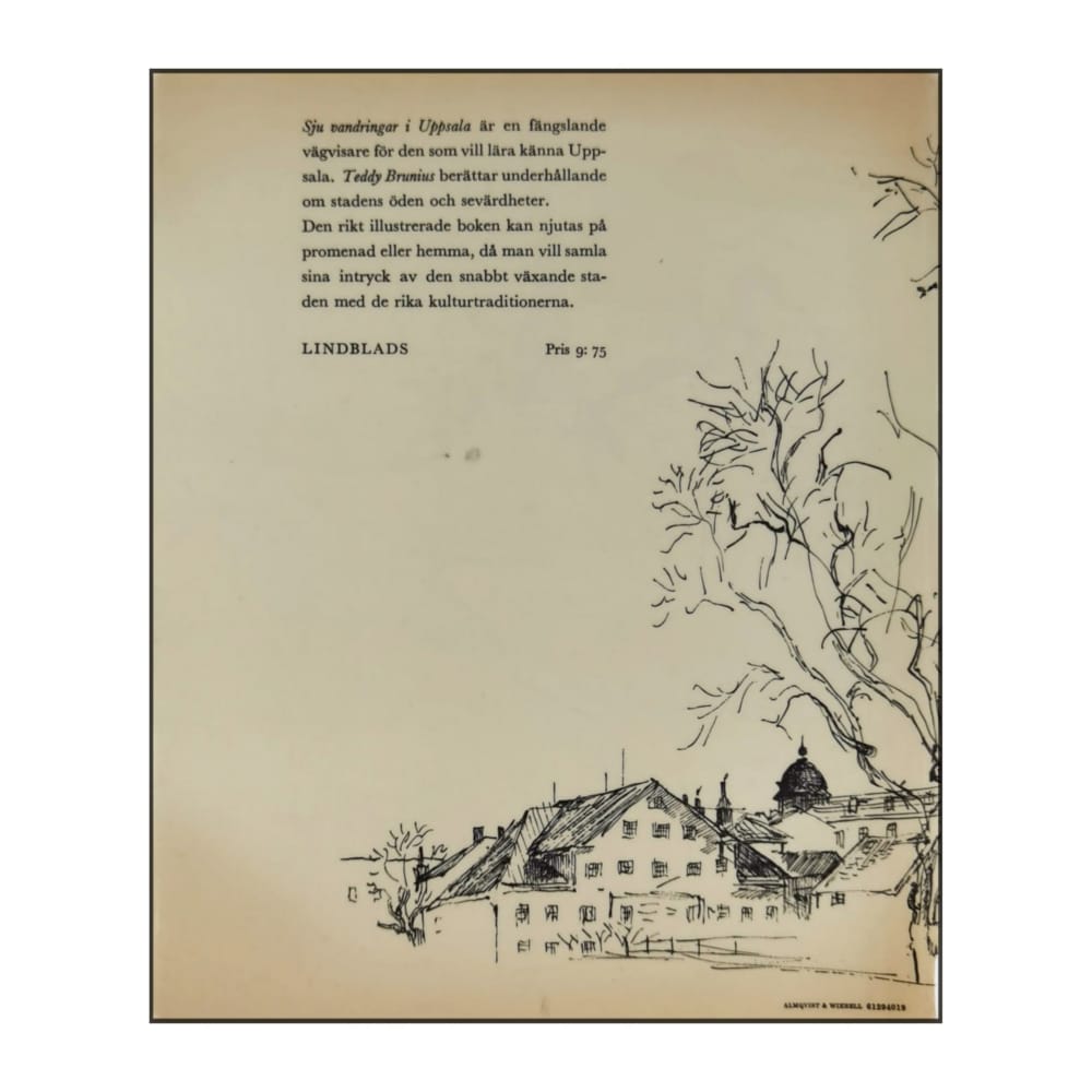 Teddy Brunius: Sju Vandringar I Uppsala