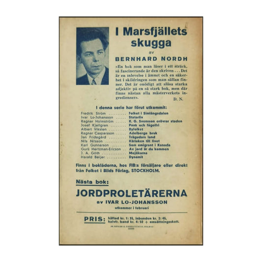 Bernhard Nordh: I Marsfjällets Skugga