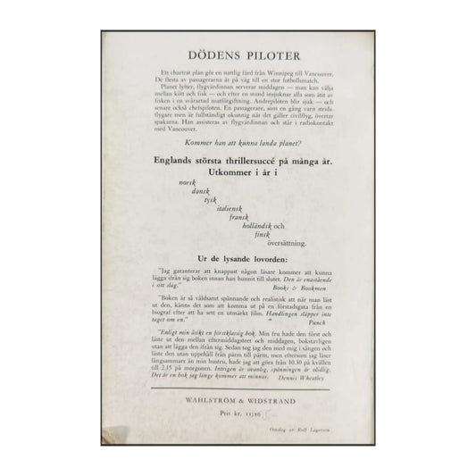 Arthur Hailey & John Castle: Dödens Piloter