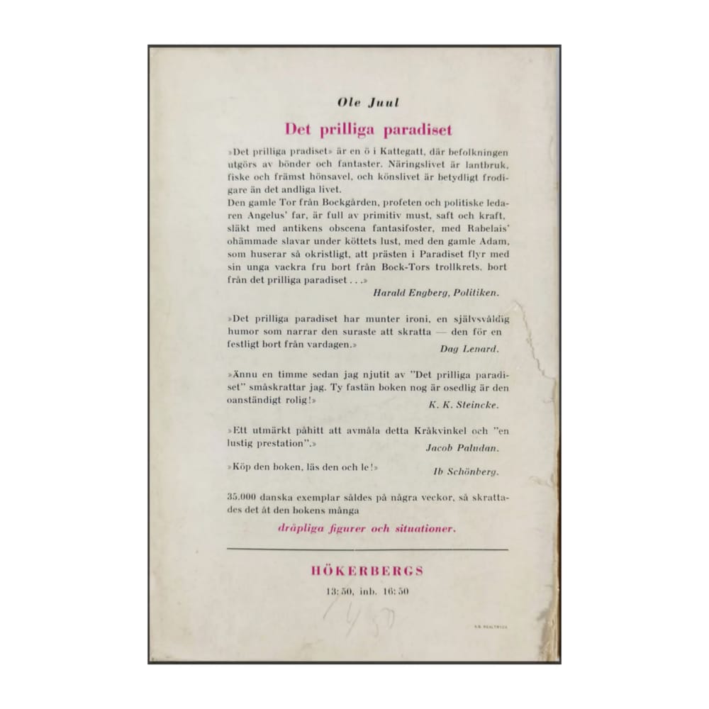 Ole Juul: Det Prilliga Paradiset