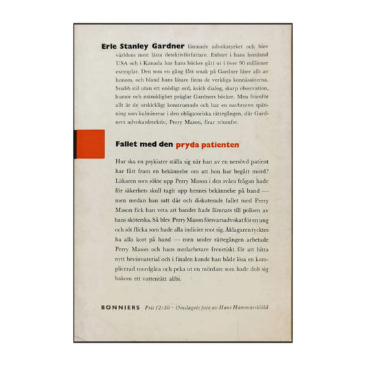 Erle Stanley Gardner: Fallet Med Den Pryda Patienten