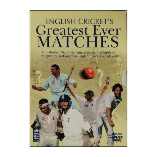 Christopher Martin-Jenkins: English Cricket'S Greatest Ever Matches