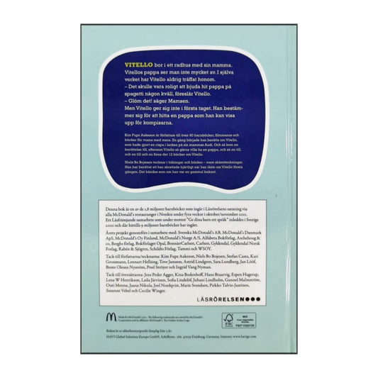 Kim Fupz Aakeson & Niels Bo Bojesen: Vitello Hittar En Pappa