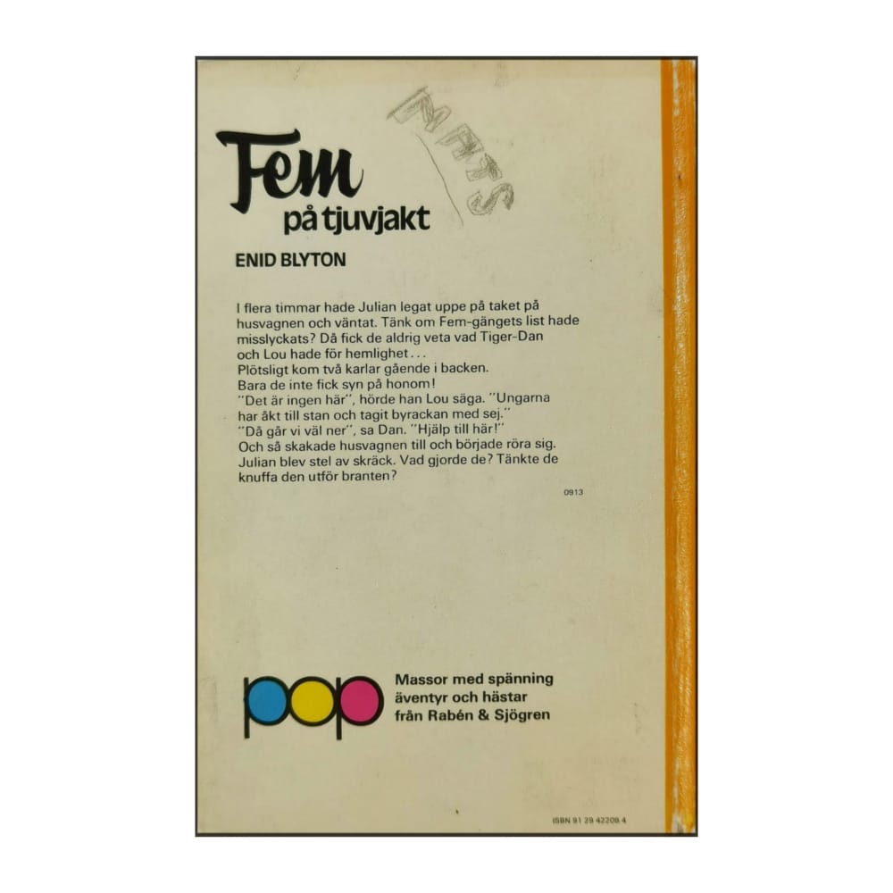 Enid Blyton: Fem På Tjuvjakt