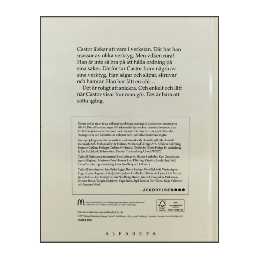 Lars Klinting: Castor Snickrar