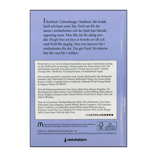 Astrid Lindgren & Björn Berg: När Lilla Ida Skulle Göra Hyss