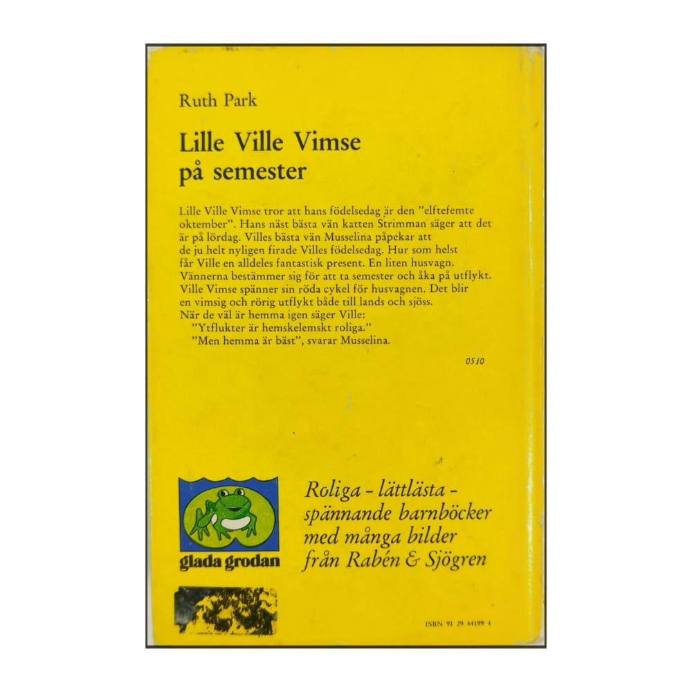 Ruth Park: Lille Ville Vimse På Semester