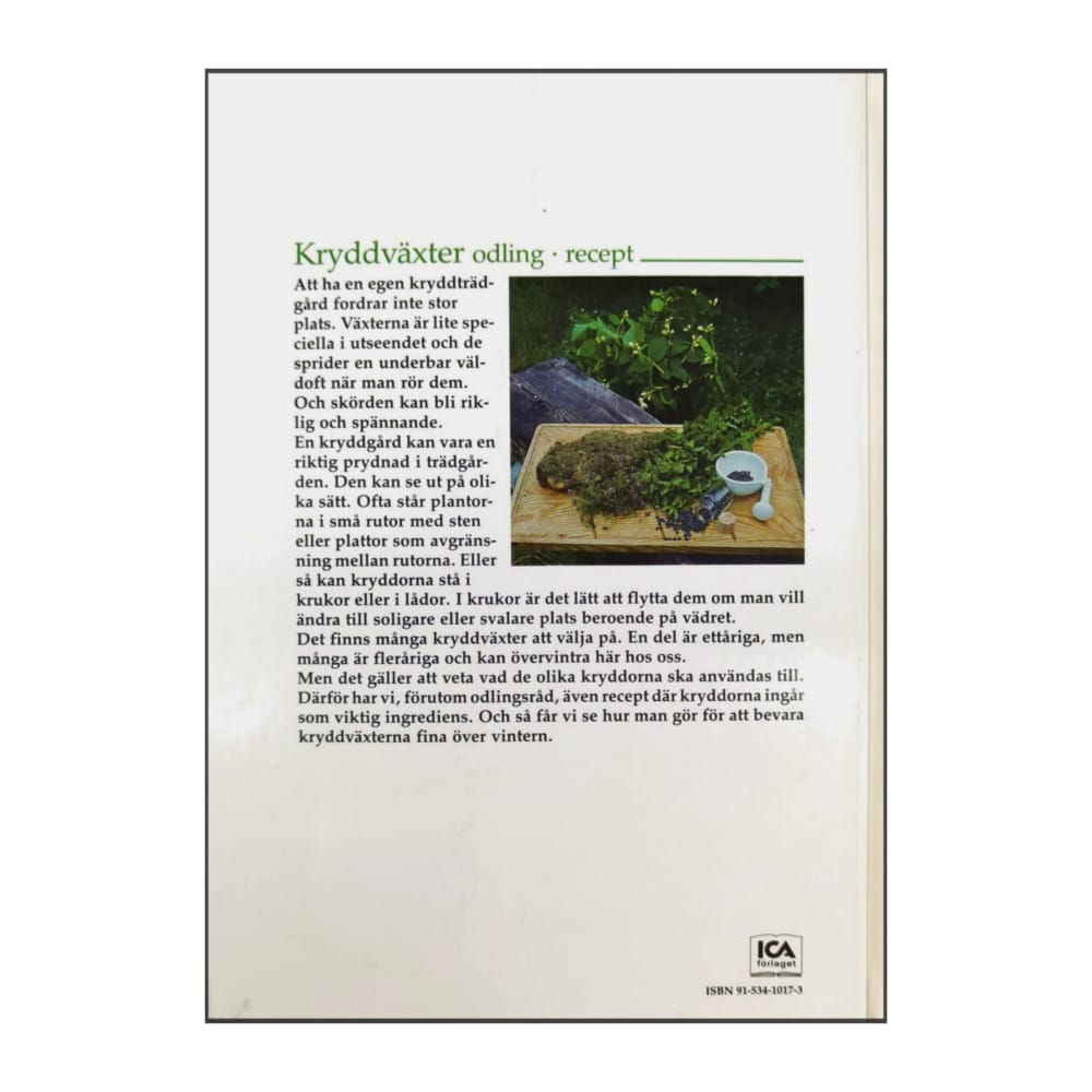 Trädgården Kryddväxter