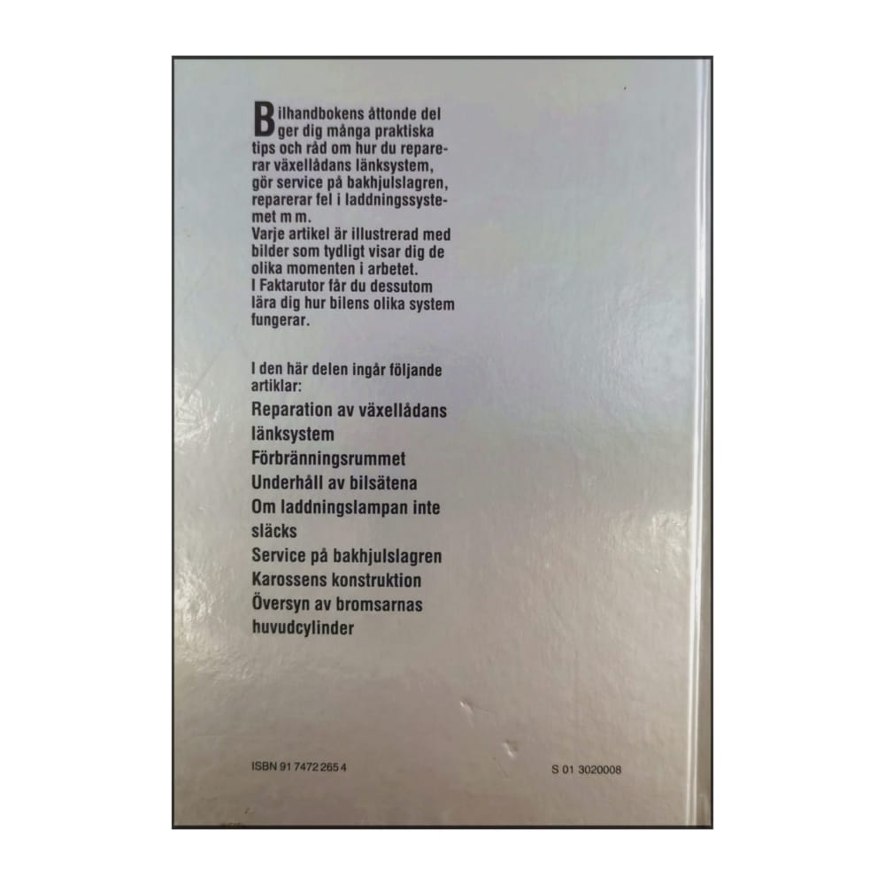 Bilhandboken 8
