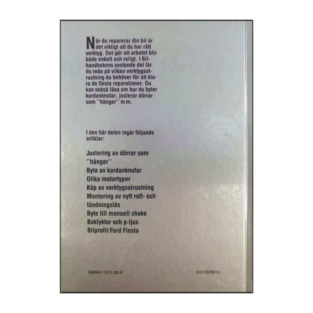 Bilhandboken 16