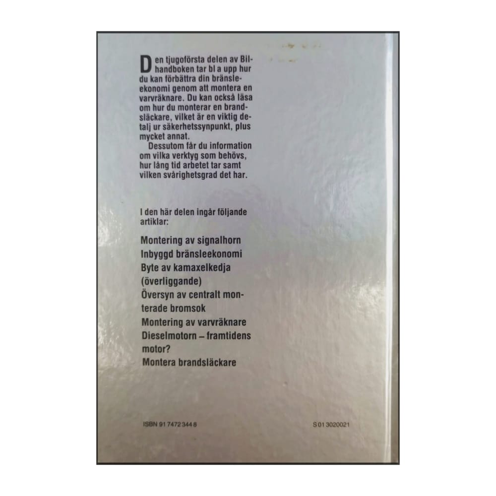 Bilhandboken 21