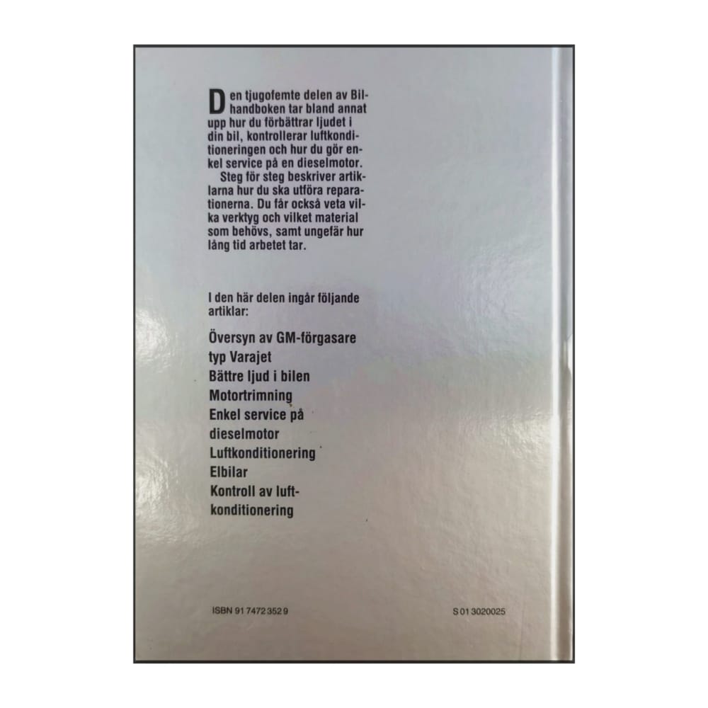 Bilhandboken 25