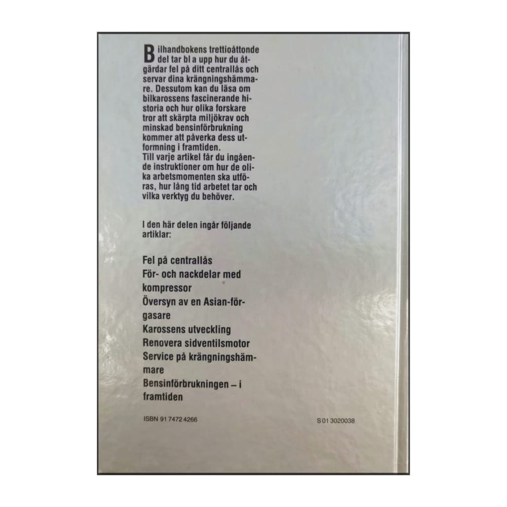 Bilhandboken 38