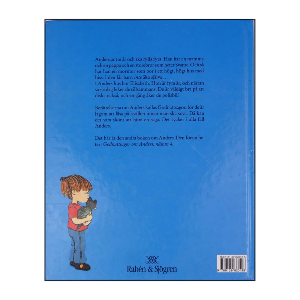 Kerstin Thorvall: Godnattsagor Om Anders Nästan 4