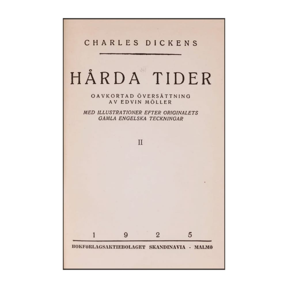 Charles Dickens: Hårda Tider 2