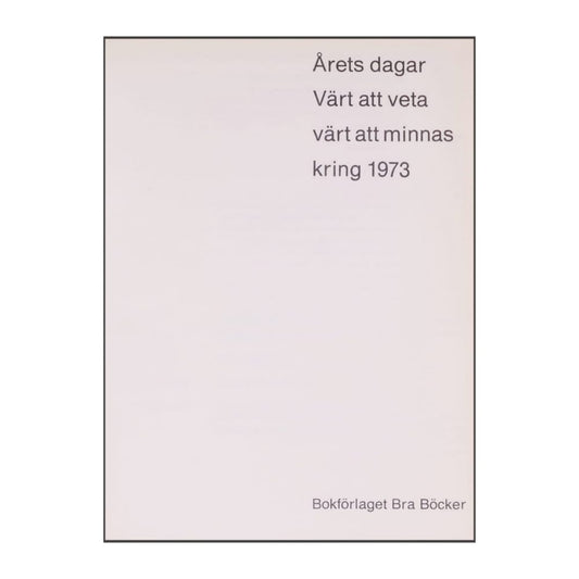 Årets Dagar 1973