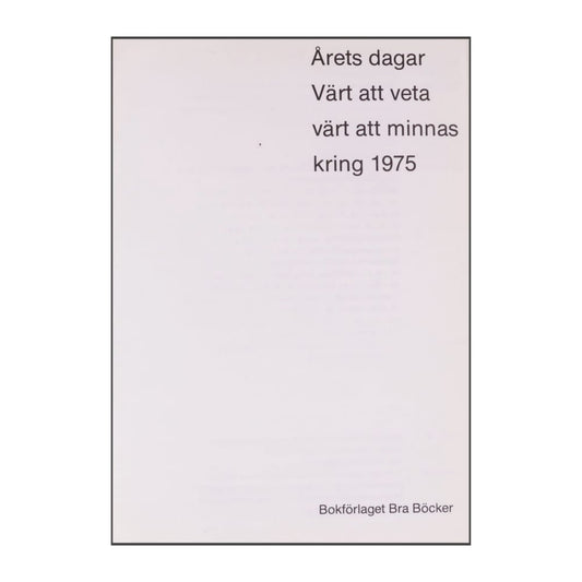 Årets Dagar 1975
