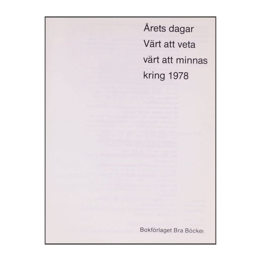 Årets Dagar 1978