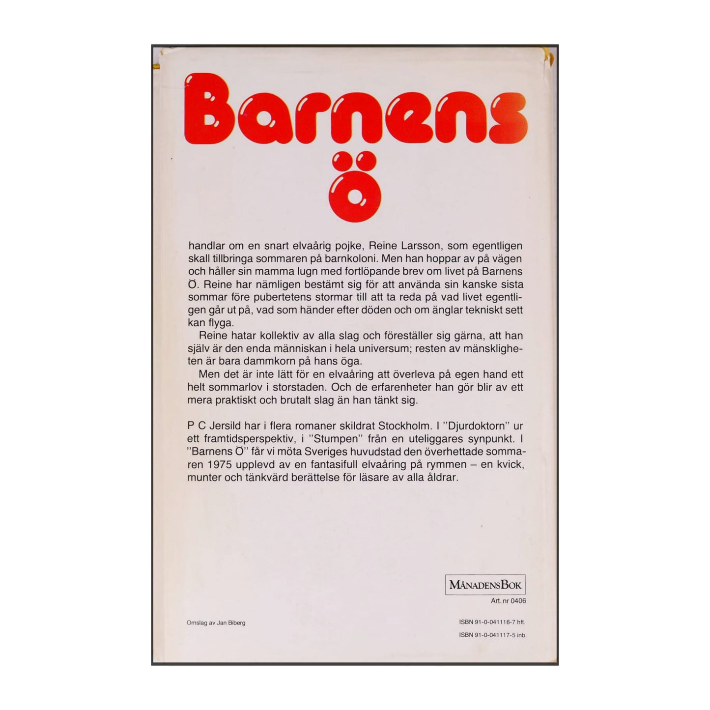 P. C. Jersild: Barnens Ö