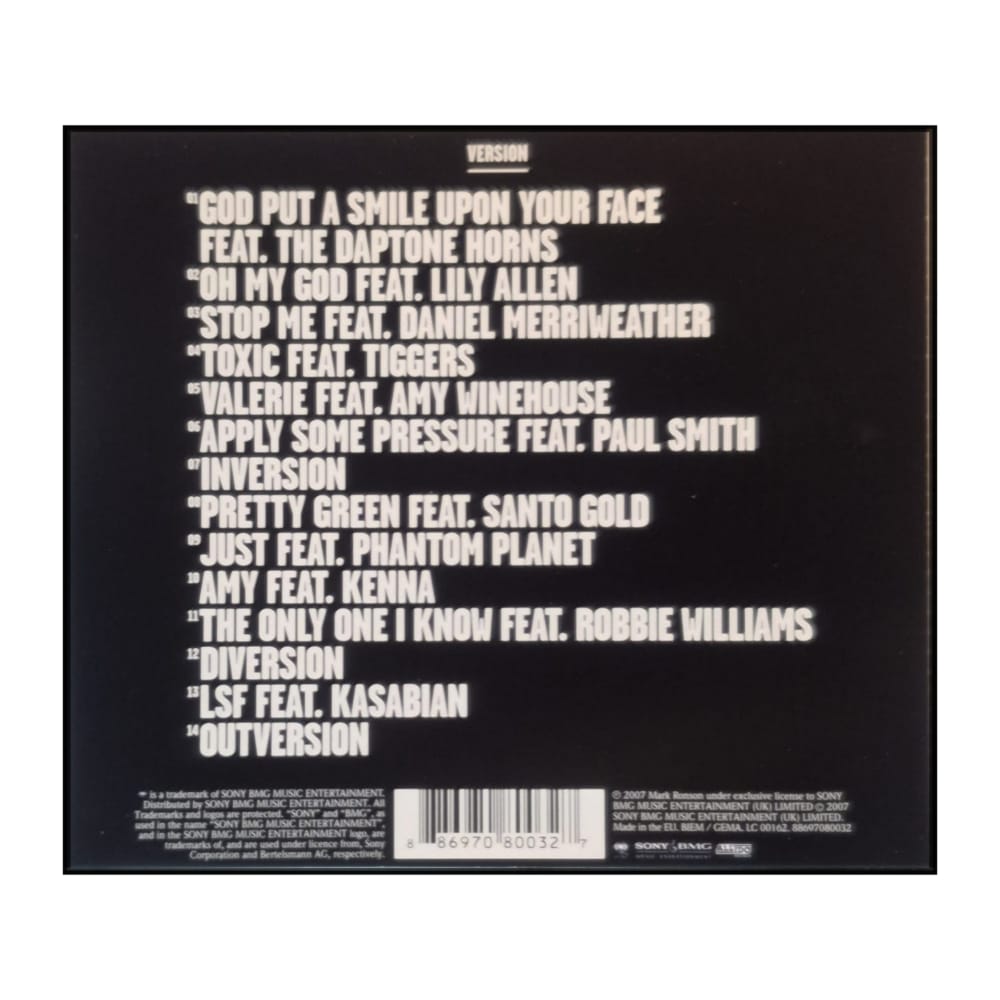 Mark Ronson: Version