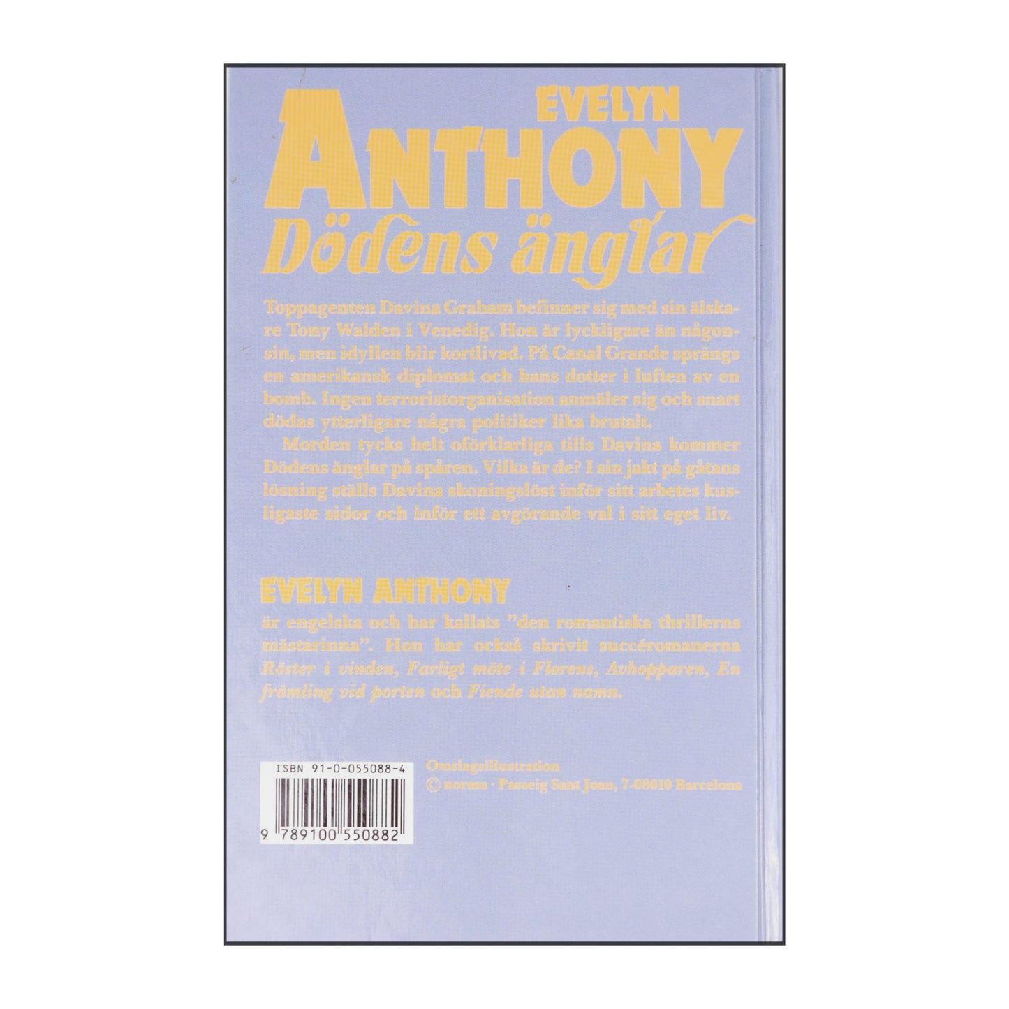 Evelyn Anthony: Dödens Änglar