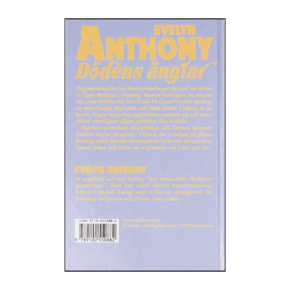 Evelyn Anthony: Dödens Änglar