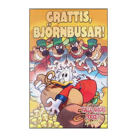 Kalle Ankas Pocket Special Grattis Björnbusar