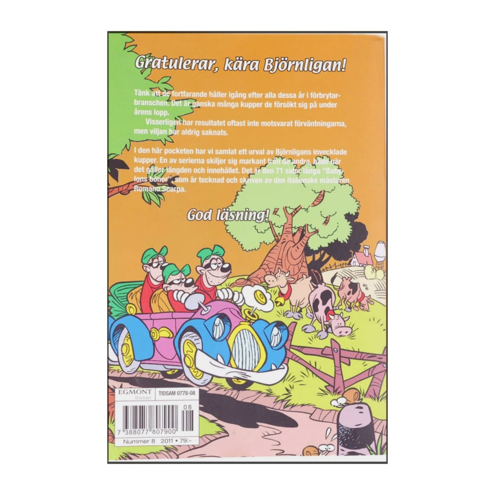 Kalle Ankas Pocket Special Grattis Björnbusar