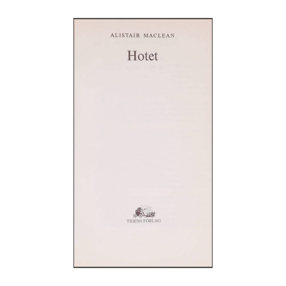 Alistair Maclean: Hotet