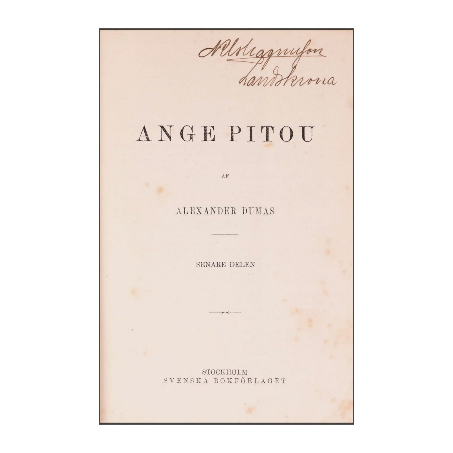 Alexander Dumas: Ange Pitou 2