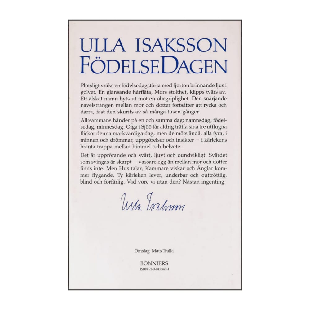 Ulla Isaksson: Födelsedagen