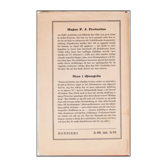 P. J. Pretorius: Man I Djungeln