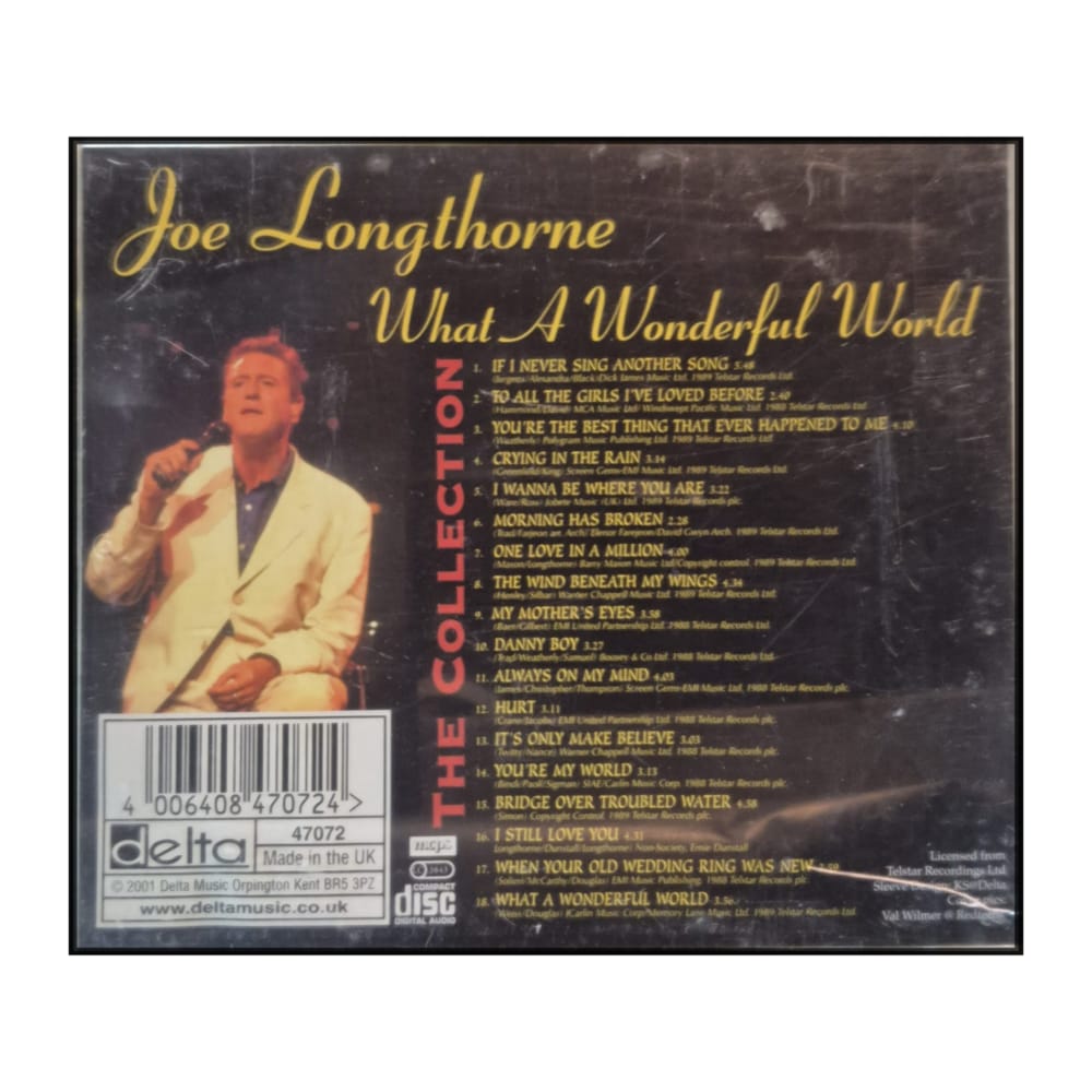 Joe Longthorne: What A Wonderful World – The Collection
