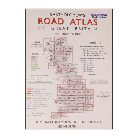 Bartholomew'S Road Atlas Of Great Britain