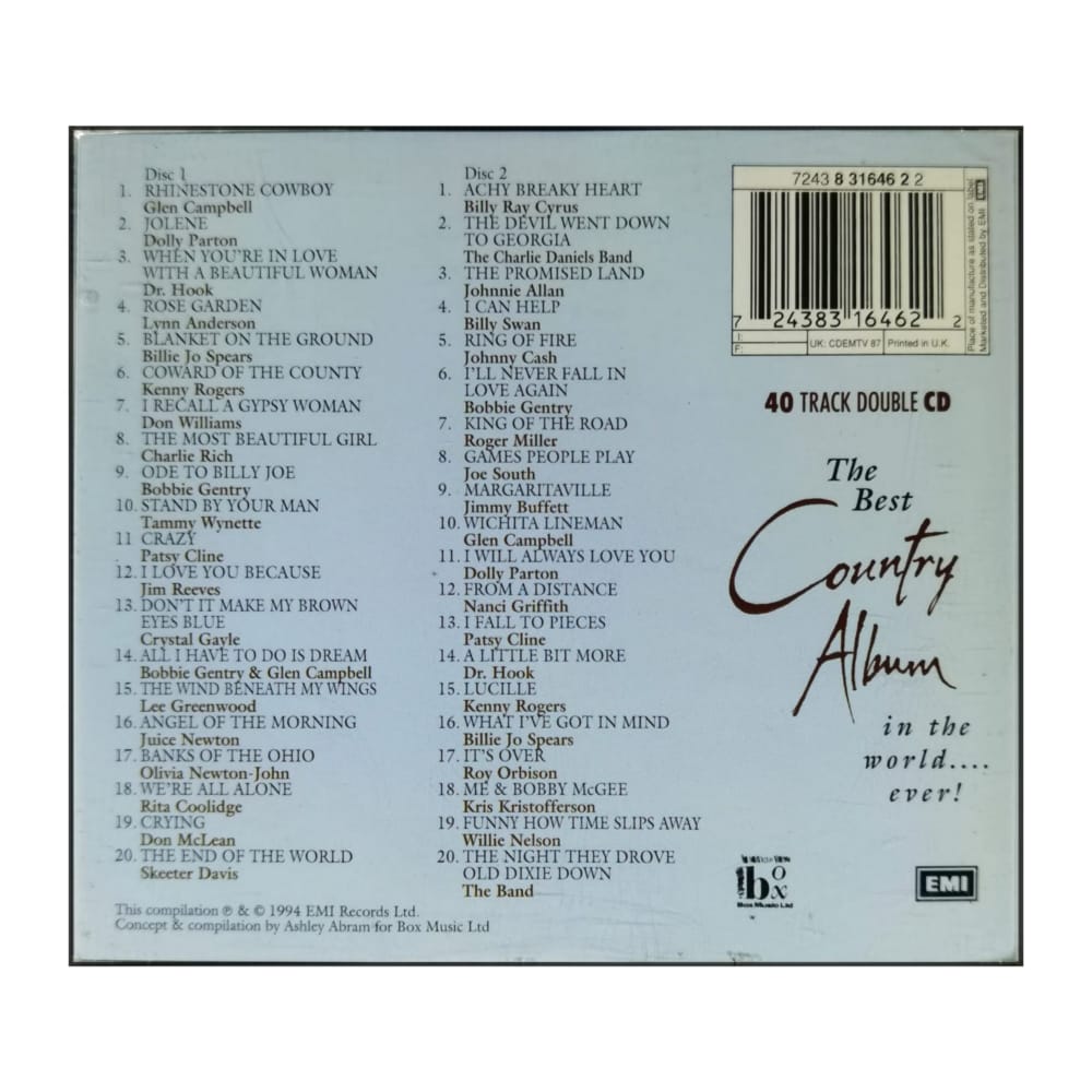 The Best Album In The World Ever: Country
