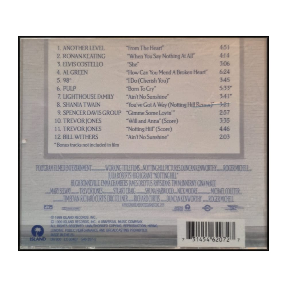 Notting Hill: Music From The Motion Picture