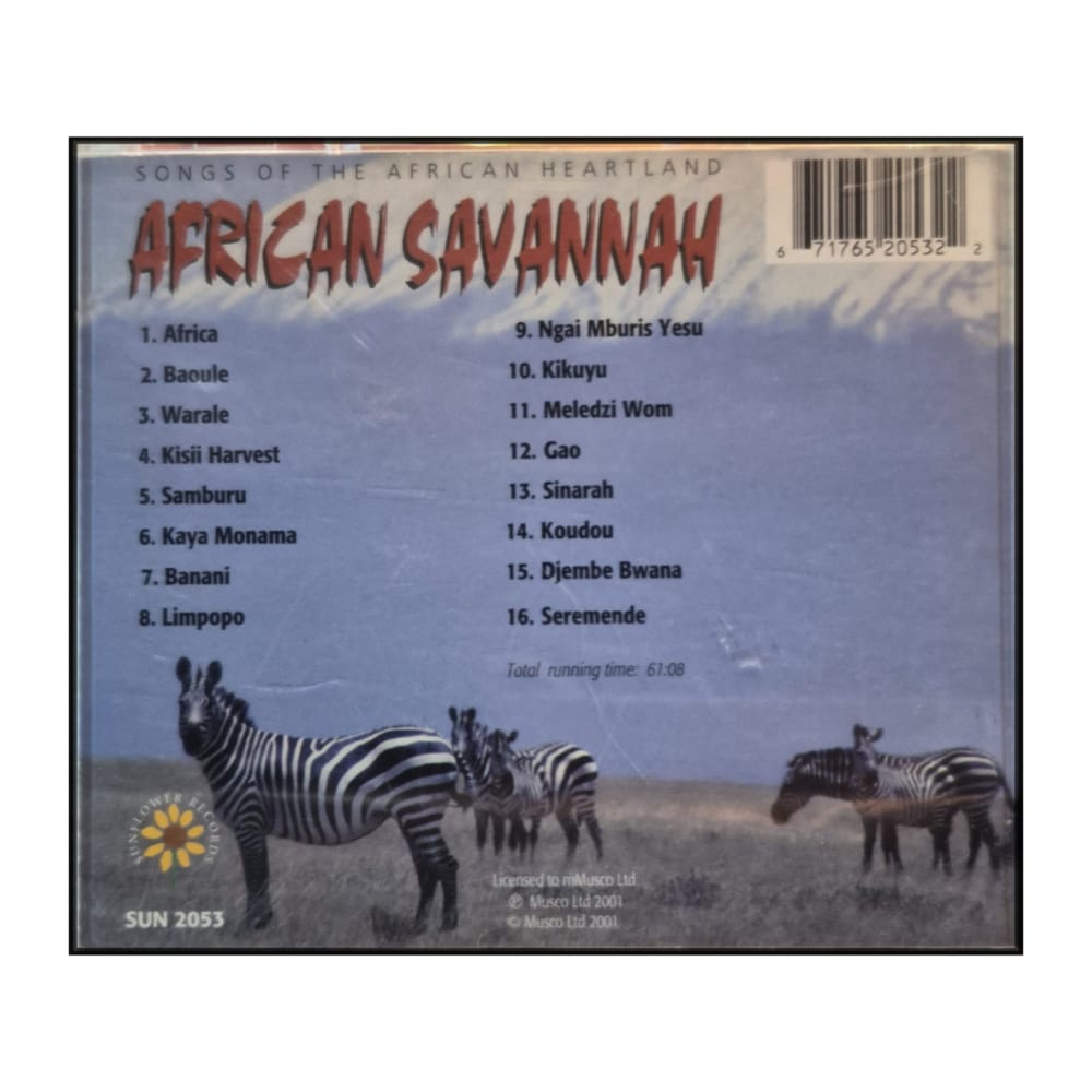 African Savannah: Songs Of The African Heartland