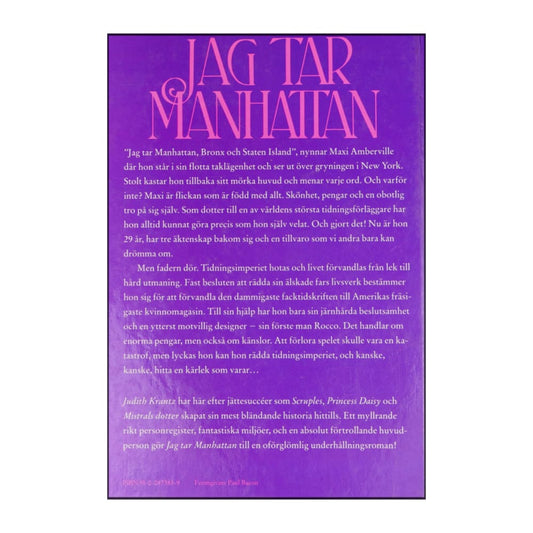 Judith Krantz: Jag Tar Manhattan