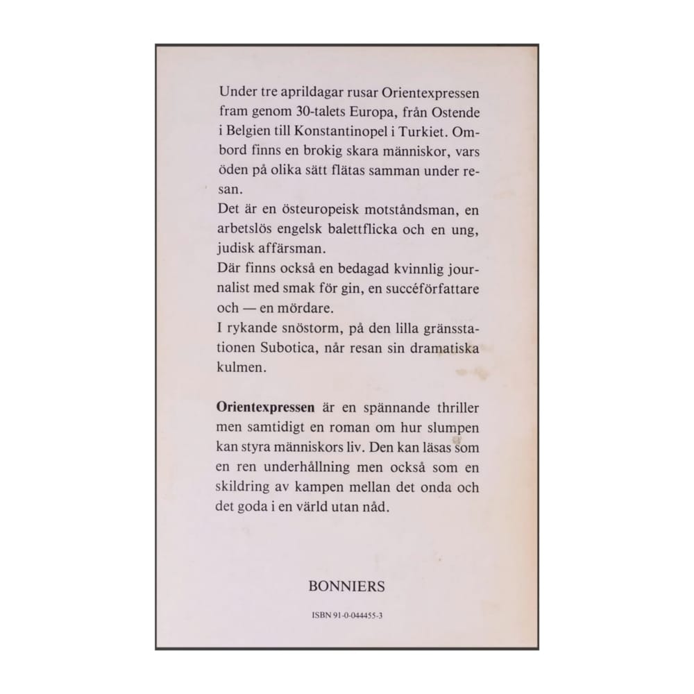 Graham Greene: Orientexpressen