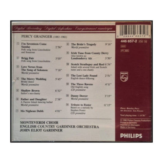 Percy Grainger: Londonderry Air - The Music Of Percy Grainger