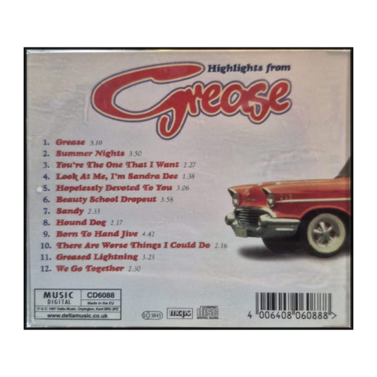 Grease: Highlights From Grease